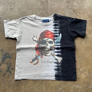 (Kids Small) Las Vegas Pirate Skull Tee